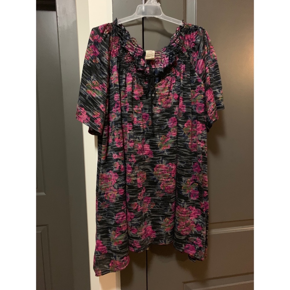 Faded Glory - Floral Top - Size 3X